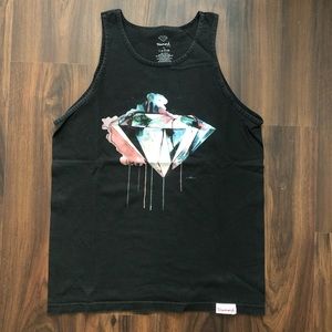 Diamond Supply Co Black Tank size Large